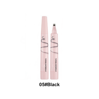 💄 4-Prong Eyebrow Pencil – Natural Hair-Like Brows