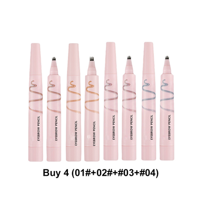 💄 4-Prong Eyebrow Pencil – Natural Hair-Like Brows