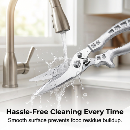 Cut Any Bone Instantly! No-Slip Multi-Function Kitchen Shears