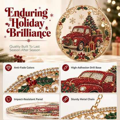 Christmas Pearl Art DIY Kit for Adults – Handmade Holiday Ornament Craft Set🎄🎁💠