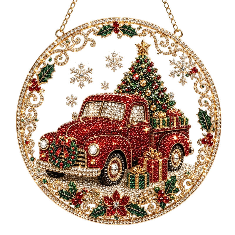 Christmas Pearl Art DIY Kit for Adults – Handmade Holiday Ornament Craft Set🎄🎁💠
