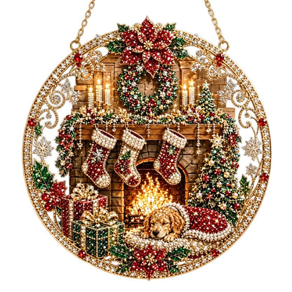Christmas Pearl Art DIY Kit for Adults – Handmade Holiday Ornament Craft Set🎄🎁💠
