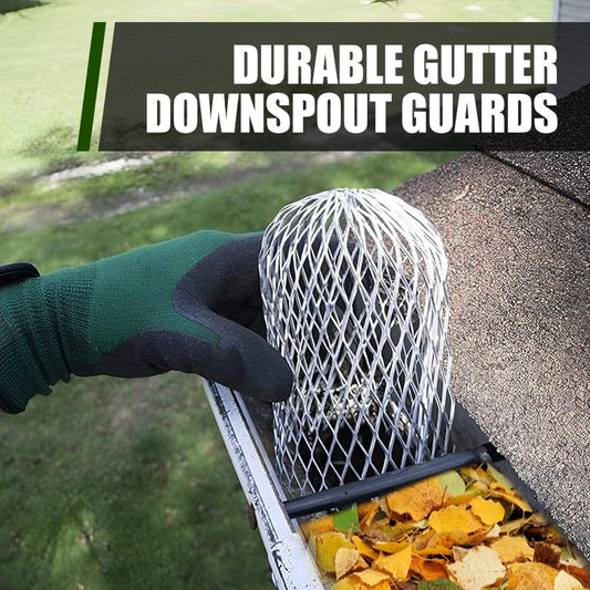 🌧️ LIMITED-TIME 50% OFF! 🛠️ Gutter Downspout Guards – Aluminium Mesh, Leaf Blocking, Easy Install ✨