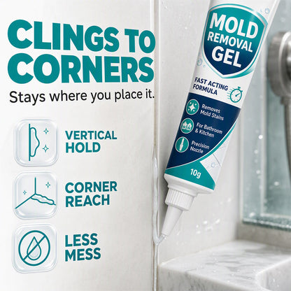 🧽 Mildew Stain Cleaning Gel | Grout & Caulk