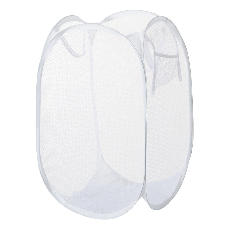 Large Capacity Foldable Mesh Laundry Hamper