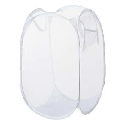 Large Capacity Foldable Mesh Laundry Hamper