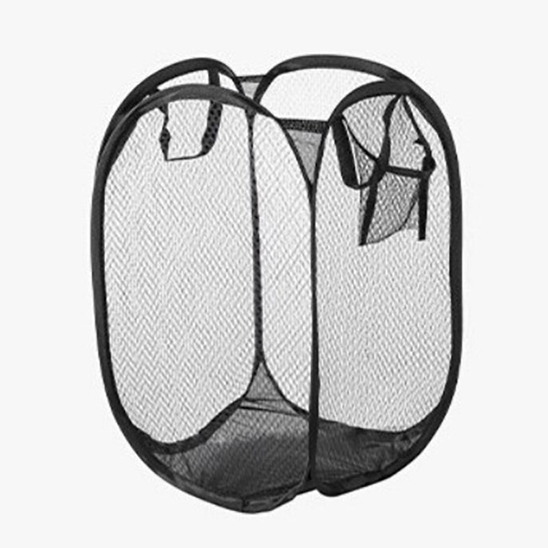 Large Capacity Foldable Mesh Laundry Hamper