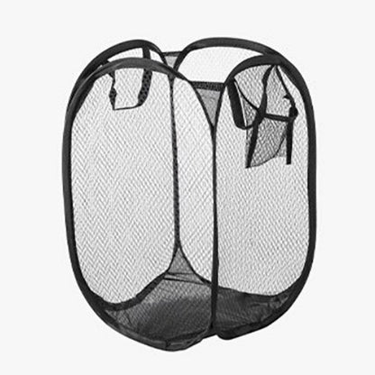 Large Capacity Foldable Mesh Laundry Hamper
