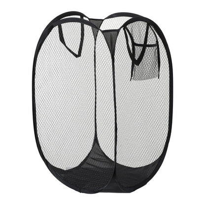 Large Capacity Foldable Mesh Laundry Hamper