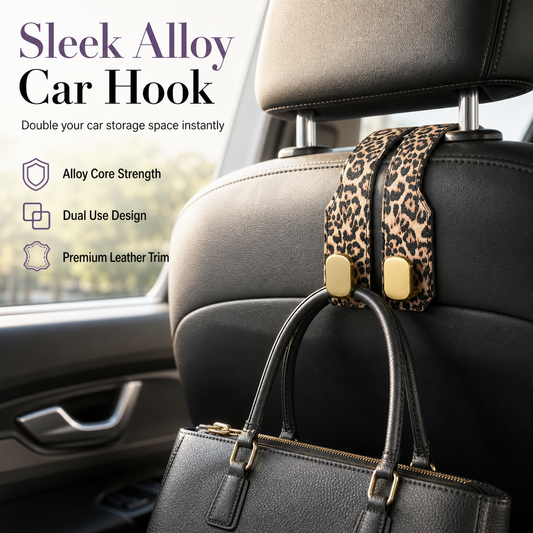 🔥Buy 1 Get 1 Free🚙 Dual-Use Car Hook Organizer