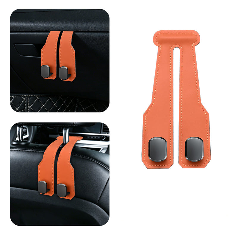 🔥Buy 1 Get 1 Free🚙 Dual-Use Car Hook Organizer
