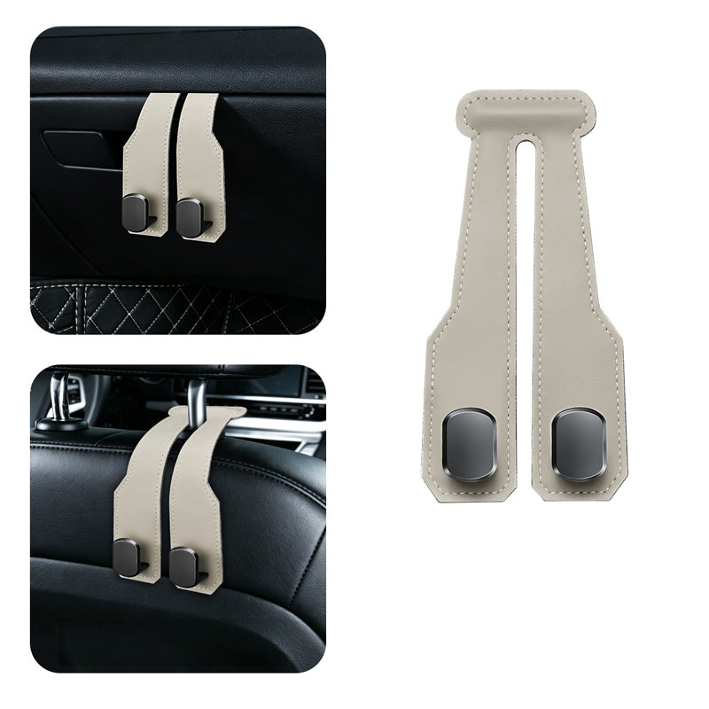 🔥Buy 1 Get 1 Free🚙 Dual-Use Car Hook Organizer