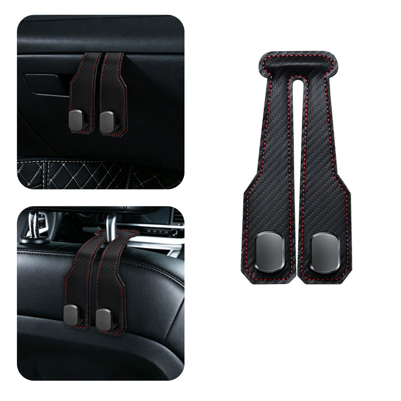 🔥Buy 1 Get 1 Free🚙 Dual-Use Car Hook Organizer