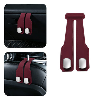 🔥Buy 1 Get 1 Free🚙 Dual-Use Car Hook Organizer
