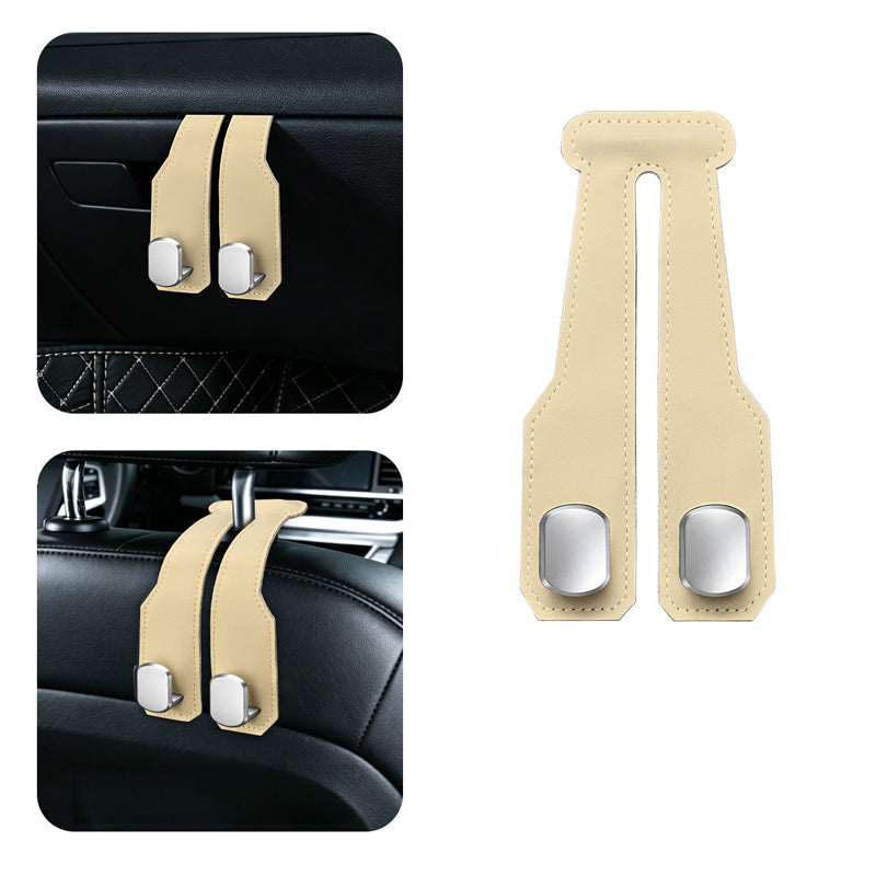 🔥Buy 1 Get 1 Free🚙 Dual-Use Car Hook Organizer