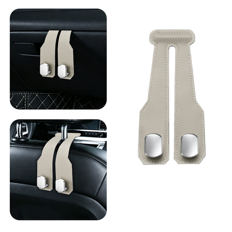 🔥Buy 1 Get 1 Free🚙 Dual-Use Car Hook Organizer