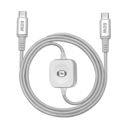 Charge Multi-Devices Instantly! No-Clutter 240W Braided Cable