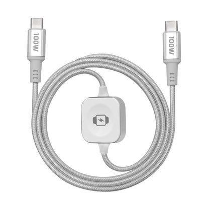 Charge Multi-Devices Instantly! No-Clutter 240W Braided Cable