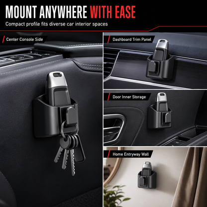 🎁Car Key Fob Holder with Hook