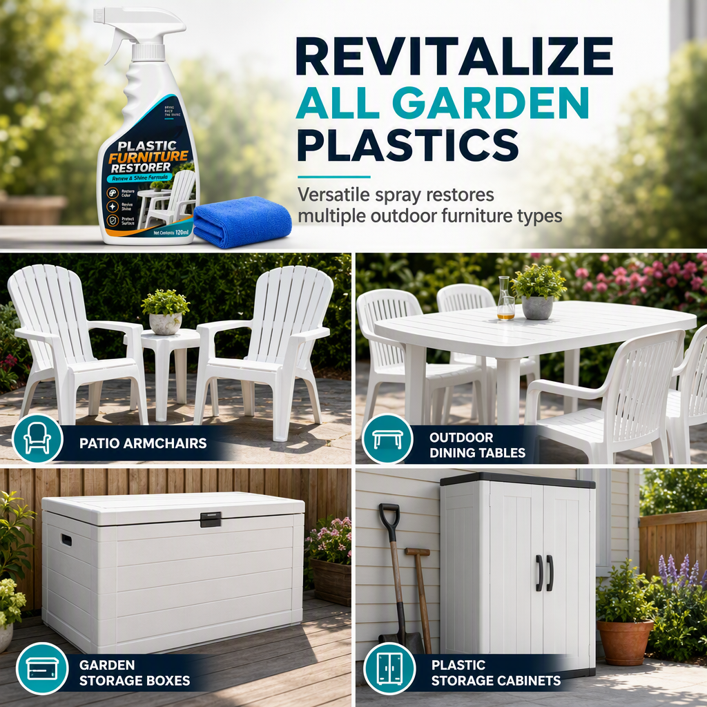Plastic Furniture Restorer Spray