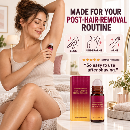 🧴50% OFF NOW! Post-Hair Removal Soothing Oil Roll-On – Cyperus Rotundus Oil Moisturizing Serum Roll-On, Calming Hydrating After Shave & Waxing Skin Care for Body