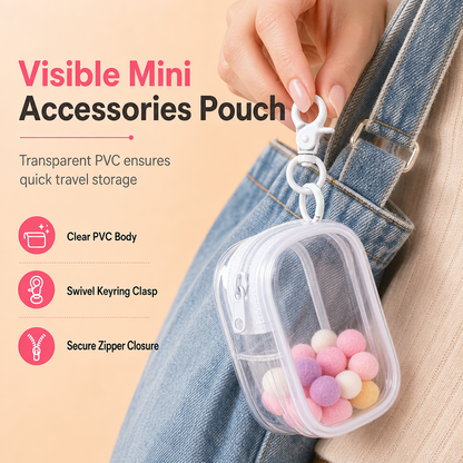 Spot Any Cable Instantly! No-Dig Clear Clip-On Pouch