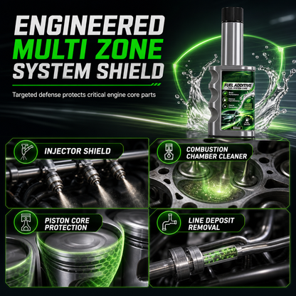 Restore Engine Power Instantly! No-Clog Fuel Injector Cleaner