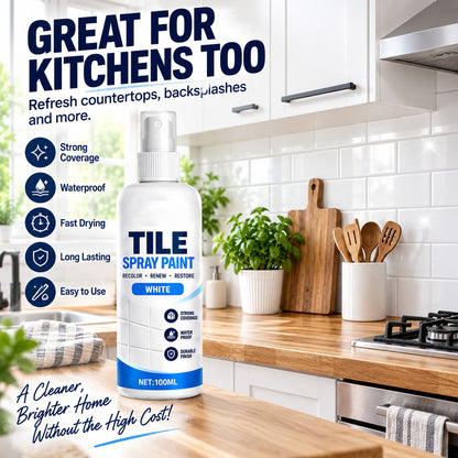 🎨 Tile Renewal Spray Paint | 100ml 3 Colors