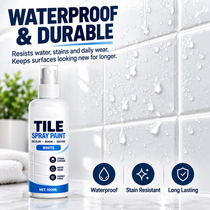 🎨 Tile Renewal Spray Paint | 100ml 3 Colors