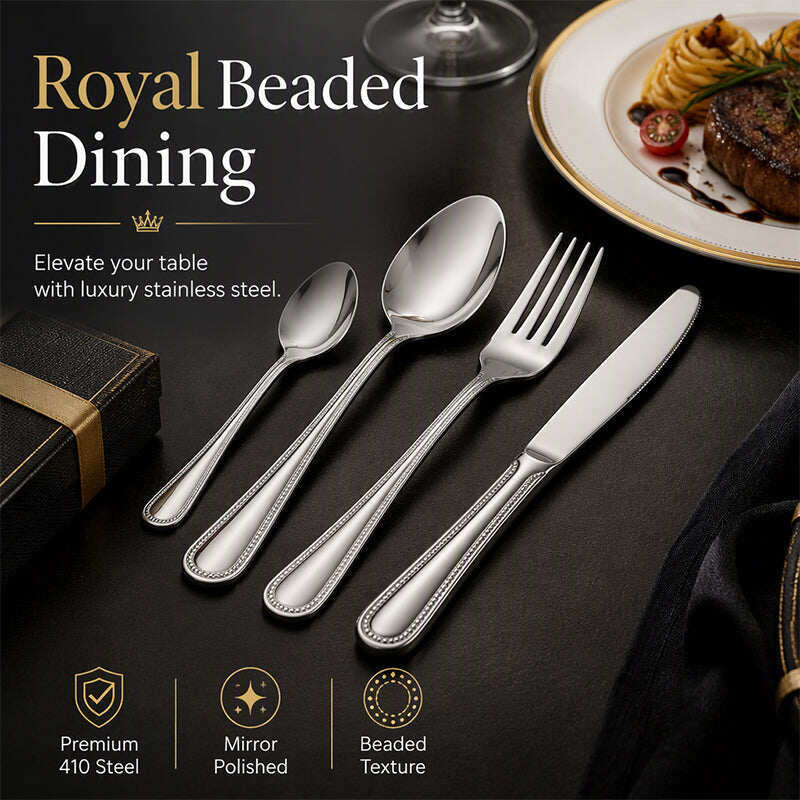 📢📢50% OFF !! ⏰4-Piece Stainless Steel Cutlery Set