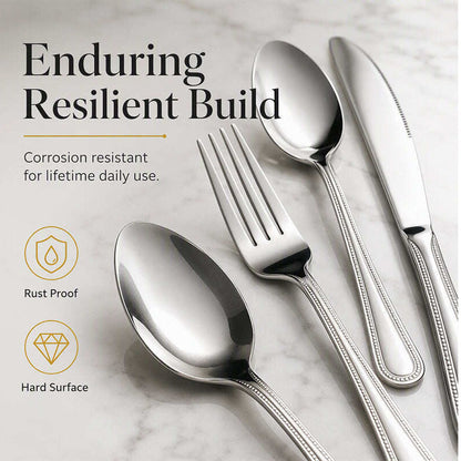 📢📢50% OFF !! ⏰4-Piece Stainless Steel Cutlery Set