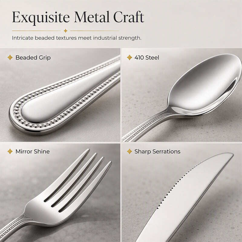 📢📢50% OFF !! ⏰4-Piece Stainless Steel Cutlery Set