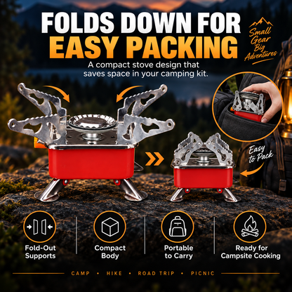 Portable Outdoor Folding Gas Stove