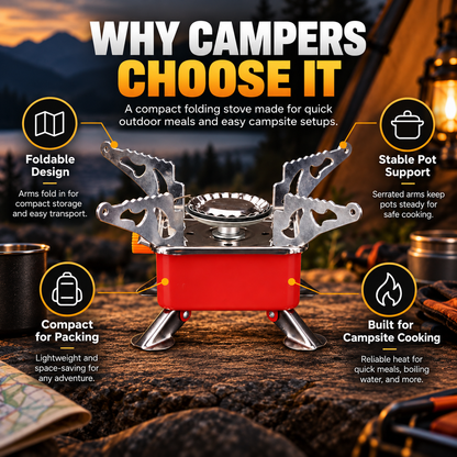 Portable Outdoor Folding Gas Stove