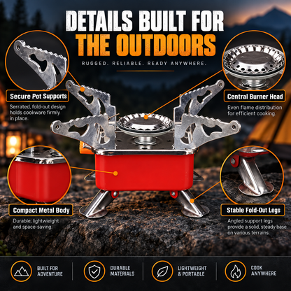 Portable Outdoor Folding Gas Stove