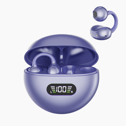 🥳2026 HOT SALE🥳💞50K+ SOLD! 🎧👂 50% OFF! Open-Ear Clip-On Bluetooth Earbuds – all-day comfort, immersive sound, leakage control, 8-10h battery, touch control. No ear pain! 🔋💪