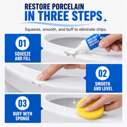 🚽 Porcelain Repair Cream | White 60ml