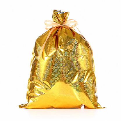 10 Pack Christmas Drawstring Candy Gift Bags