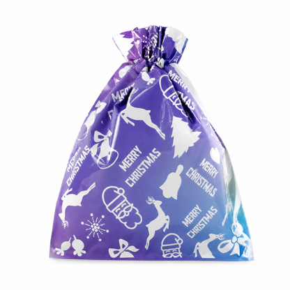 10 Pack Christmas Drawstring Candy Gift Bags