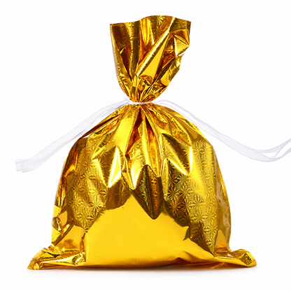 10 Pack Christmas Drawstring Candy Gift Bags