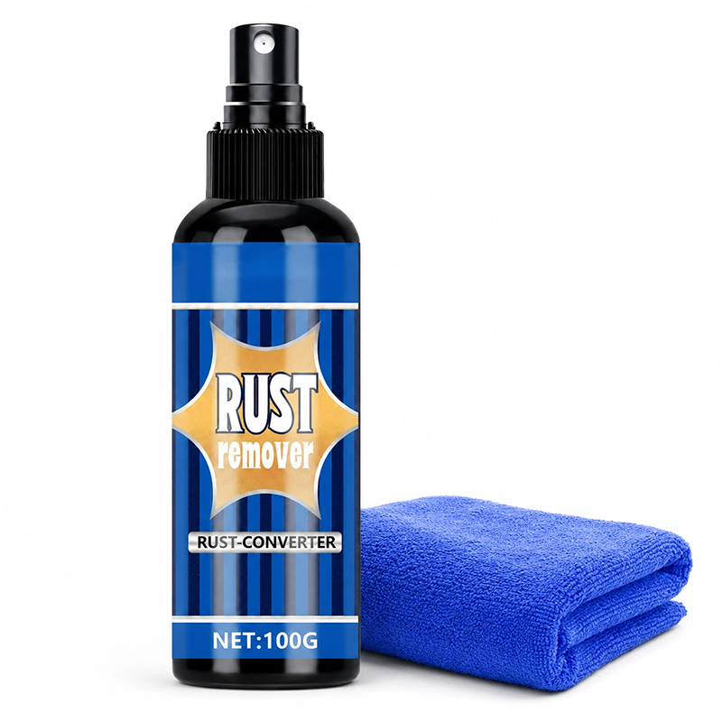 Rust Remover Spray and Protective Metal Rust Converter