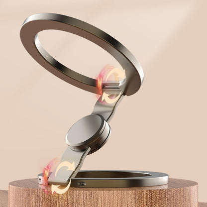 📱 360° Magnetic Phone Ring Stand | Foldable Grip