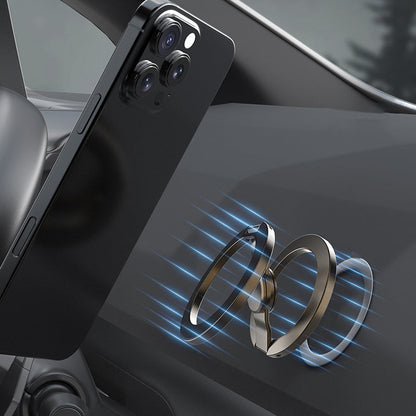 📱 360° Magnetic Phone Ring Stand | Foldable Grip