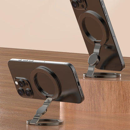 📱 360° Magnetic Phone Ring Stand | Foldable Grip