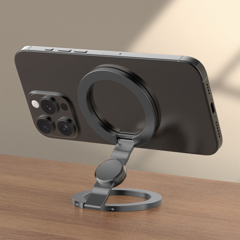 📱 360° Magnetic Phone Ring Stand | Foldable Grip