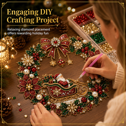 DIY Christmas Diamond Art Kits for