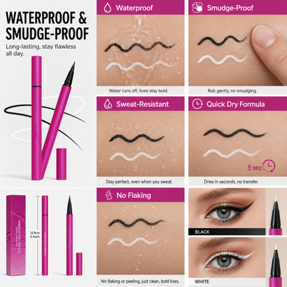 Waterproof Long-Lasting Liquid Eyeliner Pen