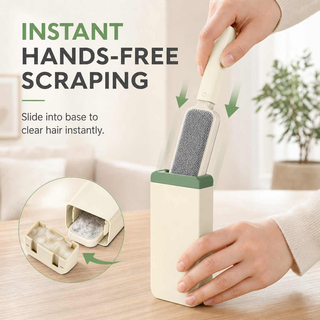 Double-Sided Electrostatic Lint Remover Brush