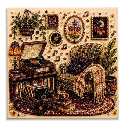 Create Sparkling Art Instantly! Relaxing Diamond Art Kit