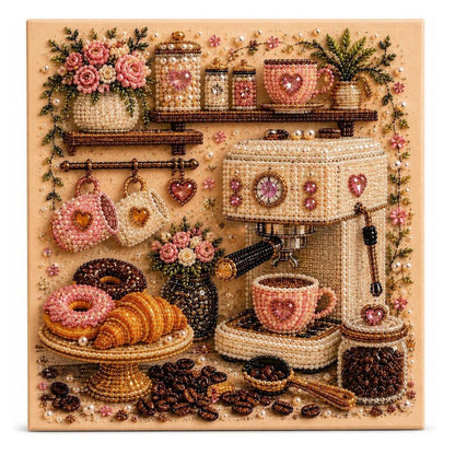 Create Sparkling Art Instantly! Relaxing Diamond Art Kit